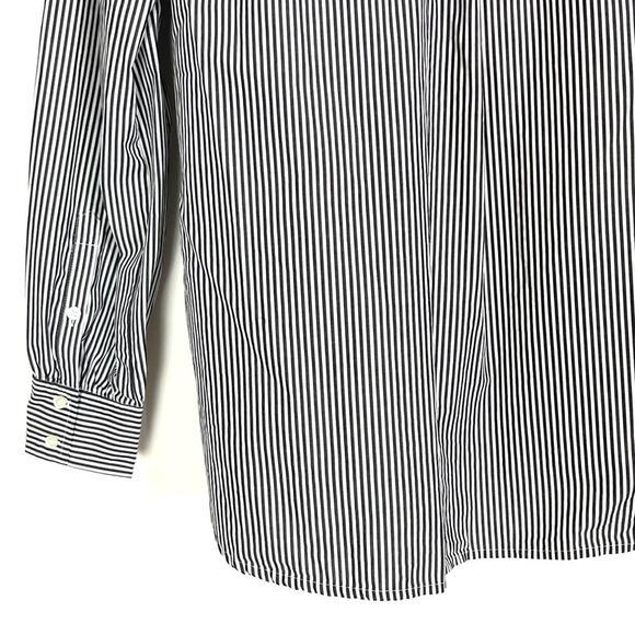 J. Crew Ruffle-Front Classic-Fit Boy Shirt in Stripe - Picture 10 of 12